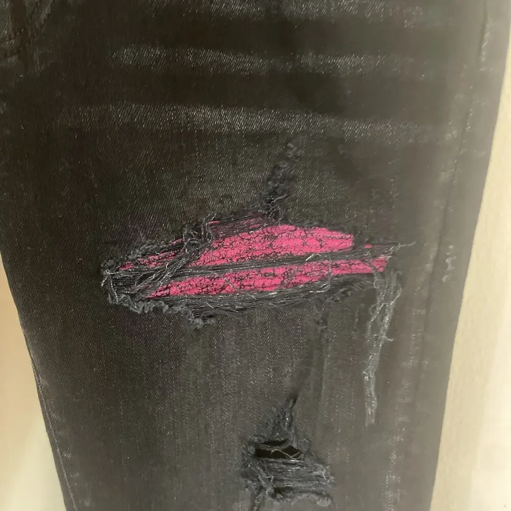 Black Amiri MX1 Ultra Suede Jeans Size 34
